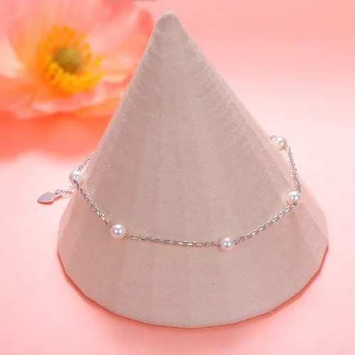 Miniatura 5 de Daochong - Tobillera de plata esterlina S925 ajustable, para mujer