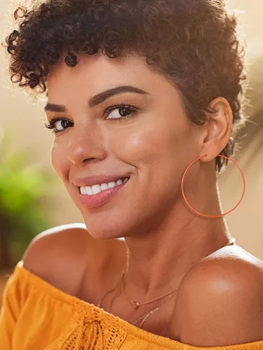 Miniatura 4 de 12 pares de aretes de neón de los años 80 para mujer, aretes de aro retro coloridos para atuendo de los años 80, accesorios de fiesta brillantes