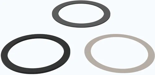 Miniatura 8 de KONE - Anillos de sello de junta para colador de fregadero, paquete de 4 arandelas y tuerca de bloqueo para desagües de fregadero de cocina de 3-1/2