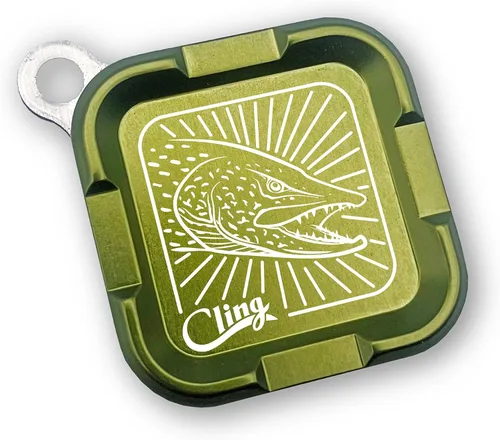 Miniatura 9 de Cling Fishing Products Mag Grab® Mini – Soporte magnético compacto para moscas y organizador para pescadores (Brown Town, Naranja)
