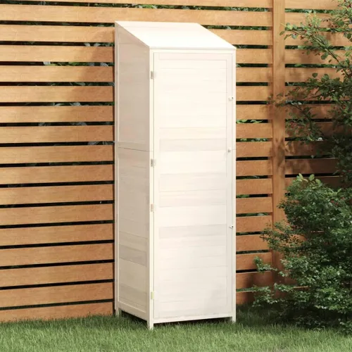 Miniatura 17 de Cobertizo de almacenamiento de madera para jardín, gabinete de almacenamiento al aire libre, cobertizo de herramientas de madera de jardín, Antracita
