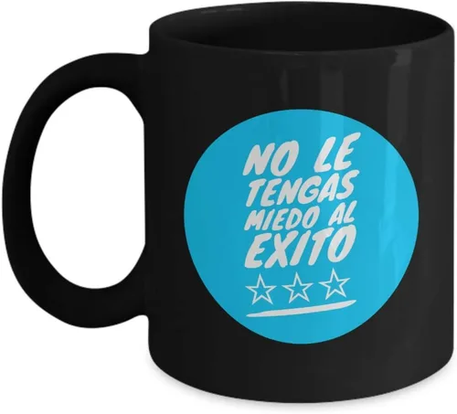 Taza de Cafe Exito Vaso, taza café divertidas, tazas personalizadas, taza de café inspiradoras, taza con mensajes positivos., 11onza