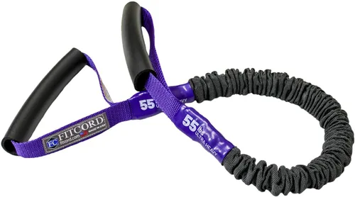 Miniatura 4 de Mini bandas FitCord - Bandas de resistencia cortas con asas de FitCord ofrecidas en 3 libras a 55 libras de resistencia y fabricadas en Estados
