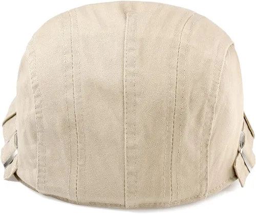 Miniatura 4 de Newsboy Sombreros para hombre, gorra plana de algodón, ajustable, transpirable, irlandés, hiedra, sombrero de caza