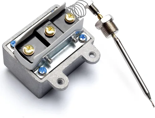3/8" Mpt Stuff Box 1177 interruptor de freidora de termostato de límite alto compatible con el termostato robertshaw 301030005 compatible con