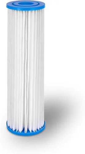 Miniatura 6 de Cartucho de filtro de agua plisado para sedimentos de 9.87 x 2.5 pulgadas, superficie amplificada, elimina arena, suciedad, óxido, vida útil