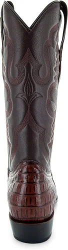 Miniatura 7 de Soto Boots Botas vaqueras con estampado de cola Gator H7006 para hombre