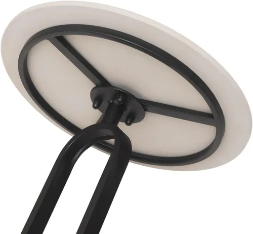 Miniatura 7 de Mesa auxiliar con parte superior de mármol, mesa redonda de metal para sofá, mesa auxiliar moderna, bandeja de café, escritorio auxiliar para sofá