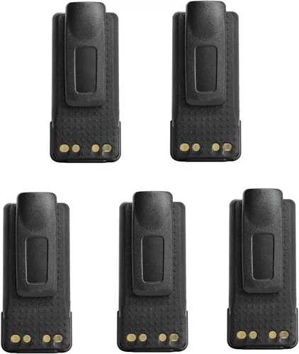 Paquete de 5 PMNN4409 PMNN4409AR PMNN4493A PMNN4491BR PMNN4491 PMNN4412 2600mAh Li-ion Reemplazo de batería para XPR3300 XPR3300e XPR3500e XPR7588 0