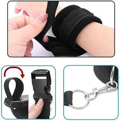 Miniatura 4 de Lazos sexuales para tobillos y muñecas para hombres, tamaño King, correas de cama para cama de tamaño Queen, barra separadora, juego de adultos
