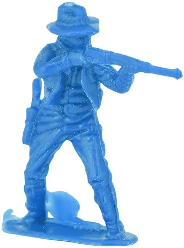 Miniatura 9 de 60 Piezas Figuras de Soldado Indio Vaquero en Varias Posturas para Cumpleaños Figuras Nativas Americanas, Kit en Miniatura de Vaquero del Salvaje
