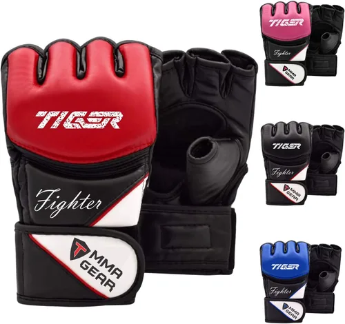 Miniatura 9 de Guantes MMA Grappling Muay Thai Boxeo Entrenamiento Artes Marciales Sparring