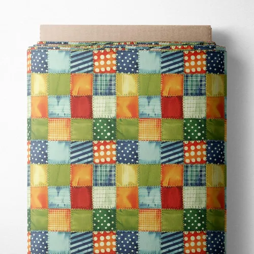 Miniatura 104 de Paquete de tela de algodón de color sólido, 50 cuadrados precortados (8 x 8 x 8 pulgadas), 100% algodón, 120 GSM, fabricado en Türkiye