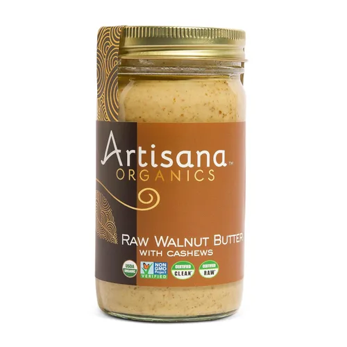 Miniatura 2 de Artisana Mantequilla de nuez cruda con anacardos Organics (tarro de 14 onzas)