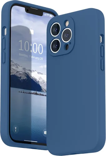 Miniatura 9 de SURPHY Funda para iPhone 13 Pro con protector de pantalla, Fundas de silicona líquida para iPhone 13 Pro