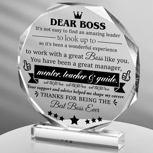 Miniatura 16 de Panelee Regalos de agradecimiento para mujeres y hombres, regalo inspirador de agradecimiento acrílico, oficina, compañero de trabajo, despedida