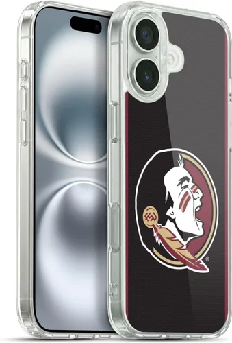 Miniatura 118 de Head Case Designs Funda de gel suave FSU Seminoles de la Universidad Estatal de Florida con licencia oficial compatible con Apple iPhone 13 Pro Max