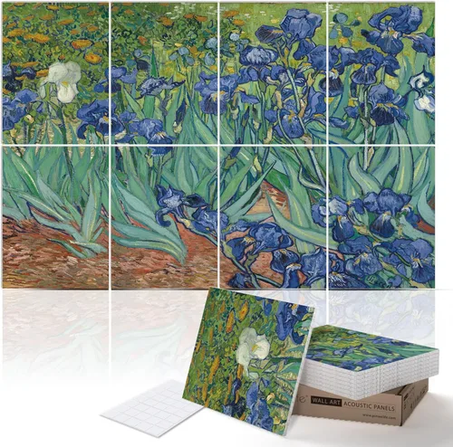 Miniatura 26 de PINWELIFE® Paneles acústicos para pared, paneles absorbentes a prueba de sonido, para el hogar y la oficina, amortiguadores decorativos absorbentes