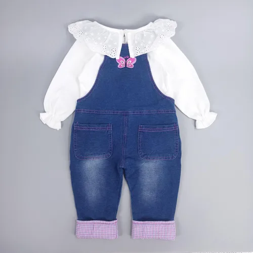 Miniatura 2 de CHUMHEY Conjunto de pantalones para bebé, conjunto de ropa para niña, camisa de dibujos animados lindos