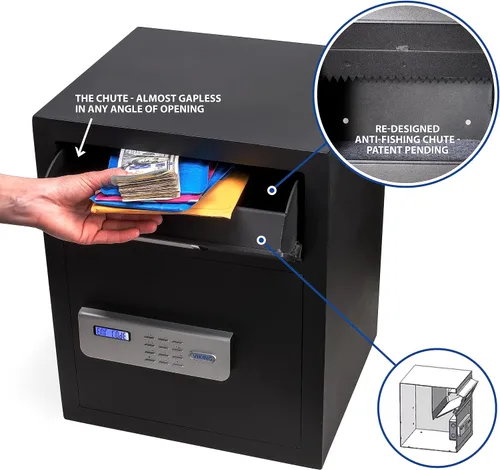 Miniatura 4 de Viking Security Safe - Paquete seguro de depósito de oficina grande y protección personal