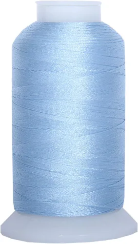 Miniatura 10 de Carretes de hilo de poliéster, 1000 m – 160 colores – Peso del hilo: 40 40wt trilobal polyester embroidery thread with bright sheen. Works with