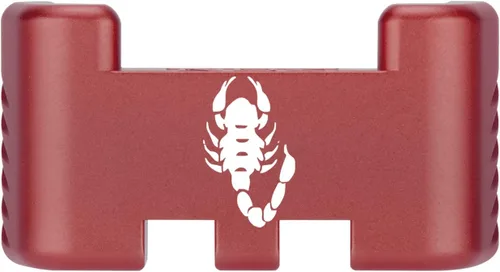 Miniatura 102 de NDZ Performance Placa trasera de aluminio con asistencia deslizante para Glock 1-5 Glock 17 19 19 19 x 22 23 24 26 27 31 32 33 34 35 45 47 49, Rojo