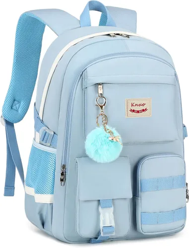 Miniatura 8 de Mochila para niñas, mochila escolar para laptop de 15.6 pulgadas, mochila grande para primaria, primaria, escuela media, mochilas para niños