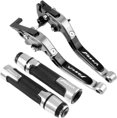 Miniatura 28 de Compatible with Yamaha FAZER FZ1 FZ6 FZ8 FAZER XJ6 FAZER FZ 1/6/8 Motorcycle CNC Adjustable Folding Extendable Brake Clutch Levers Handle(NO.1)