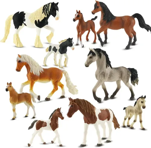 Miniatura 8 de Zippytots 6 piezas Juguetes de Animales de Granja para Niños 3-5 Figuras de Animales de Granja de Plástico Realistas Juguetes Educativos