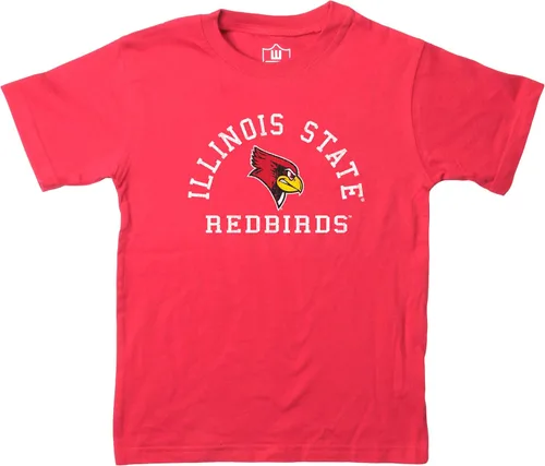 Miniatura 113 de Wes and Willy Camiseta de algodón orgánico de manga corta para niños de la NCAA rutgers scarlet knights rojo