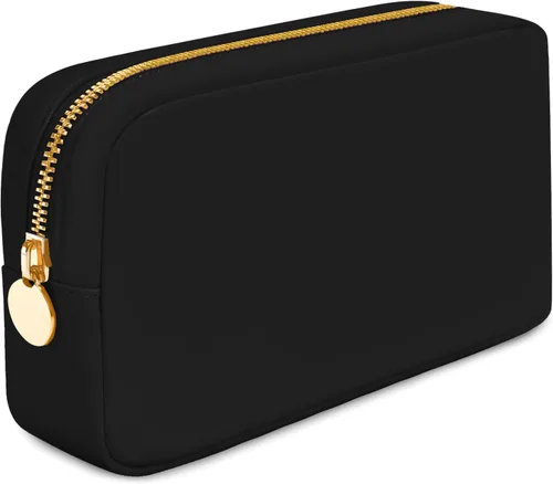 Miniatura 18 de DANCOUR Bolsas de maquillaje de nailon para mujer, bolsa grande de aseo de viaje, bolsa de cosméticos, organizador de maquillaje