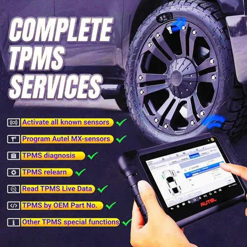 Miniatura 5 de Autel MaxiSYS MS906 PRO-TS Scanner, Up of MS906MAX MS906Pro MP900TS MS906TS MP900BT, Full TPMS Diagnostic, Bidirectional Scan Tool, ECU Coding, 36+