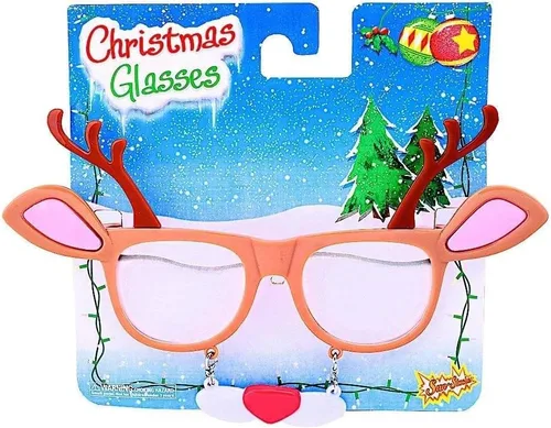 Miniatura 11 de Sun-Staches Holiday Dress Up Sunglasses Polar Express, A Christmas Story, or Reindeer Shades One Size Fits Most