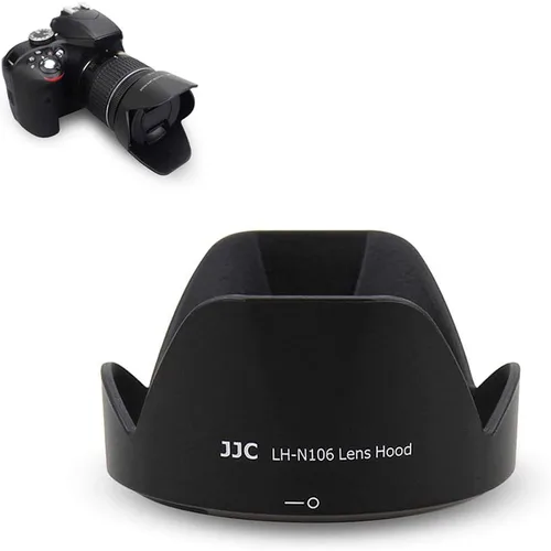 Miniatura 7 de JJC Parasol reversible para lente Nikon AF-S DX NIKKOR 2.165-11.811 in f/4.5-5.6G ED VR Zoom en NikonD3400 D3500 D5600 D7100 D7500 Reemplaza Nikon