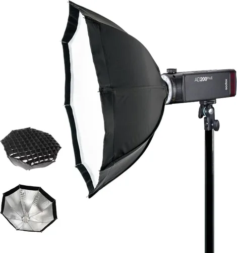 Miniatura 3 de Godox Caja de luz multifuncional AD-S7, caja de luz de paraguas de 18.9 in para Godox AD360II AD200 AD200Pro AD200Pro II AD200 Pro II AD200 Pro II