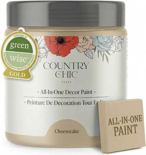 Miniatura 97 de Country Chic Pintura todo en uno estilo tiza para muebles, gabinetes, decoración del hogar, ecológica, acabado mate, imprimación incorporada y capa