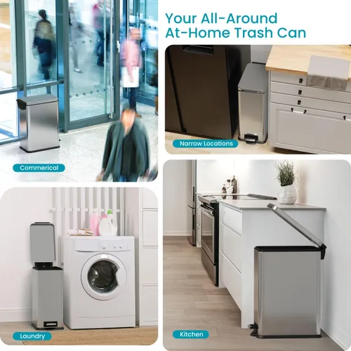Miniatura 4 de Home Zone Living - Papelera Plata