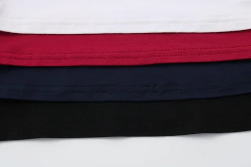 Miniatura 7 de Camisetas cortas básicas de 4 piezas para mujer, cuello redondo, manga casquillo