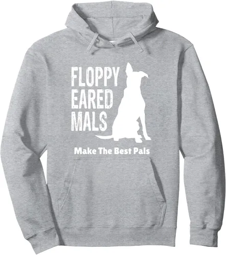 Miniatura 3 de Floppy Eared Mals Make The Best Pals Belgian Malinois Sudadera con capucha