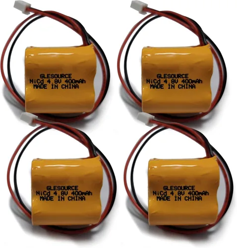 Miniatura 7 de Paquete de 2 baterías de repuesto de Ni-CD de 4.8 V para MK Power MH29673, CUSTOM-196, Dantona BL93NC484, BST D-2/3AA400MAH, OSA162 ANIC1361 Luz