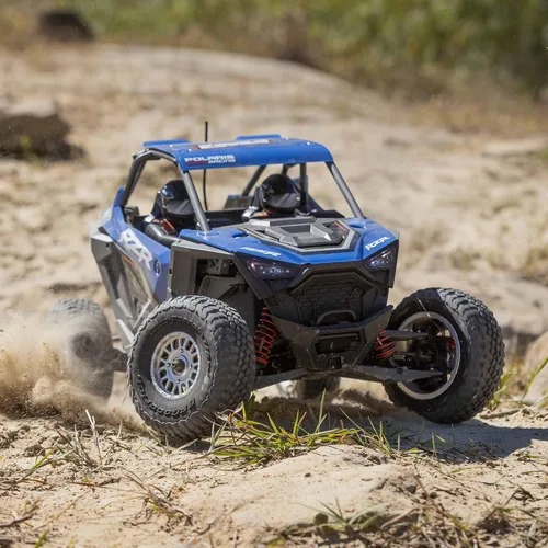 Miniatura 3 de Losi Camión RC 1/10 RZR Rey 4 ruedas Tracción sin escobillas Batería lista para funcionar y cargador no incluidos Polaris LOS03029T1 Camiones