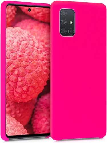 Miniatura 264 de kwmobile Funda Compatible con Samsung Galaxy A14 5G - Funda de teléfono de TPU y silicona con acabado suave - Verde Lima