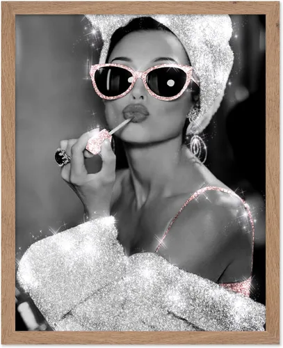 Miniatura 78 de Poster Master Impresión de labios dorados, póster de mordida de labio, arte moderno y minimalista, regalo bohemio para hombres y mujeres, diseño