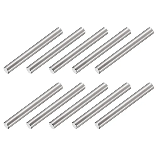 Miniatura 10 de METALLIXITY Pasador de clavija (0.2 x 0.98 pulgadas), 15 unidades, clavijas de soporte de estante de acero inoxidable 304, elementos de sujeción