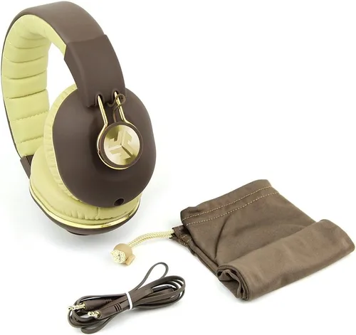Miniatura 2 de JLab Audio Bombora - Auriculares con micrófono universal, marrón mate/dorado