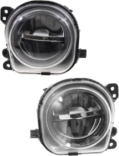 CarLights360: Para BMW 535i 2014 2015 2016 montaje de luz antiniebla del lado del conductor y del pasajero, certificado DOT con bombillas reemplaza