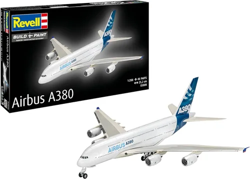 Revell Alemán Nivel 1/288 Airbus A380 Modelo de Plástico 03808