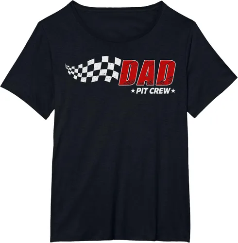 Miniatura 36 de Dad Pit Crew Race Car Birthday Family Matching Pit Crew Camiseta Pit Crew