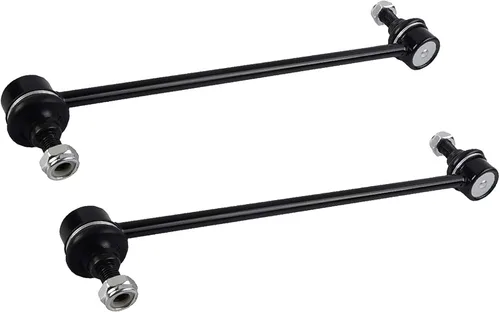 Miniatura 47 de 2 piezas eslabones de barra estabilizadora delantera compatibles con Dodge Ram 1500 4WD 06-10, Ram 1500 4WD 11-17 K80894 5170290AB 5170290AC