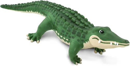 Safari Ltd. Bernie The Gator - Figura detallada de plástico de 5.5 pulgadas, divertido juguete educativo para niños, niñas y niños a partir de 3 años